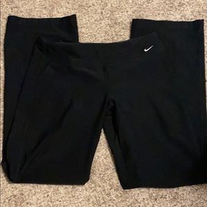 Nike Black Flare Yoga/Sweatpants